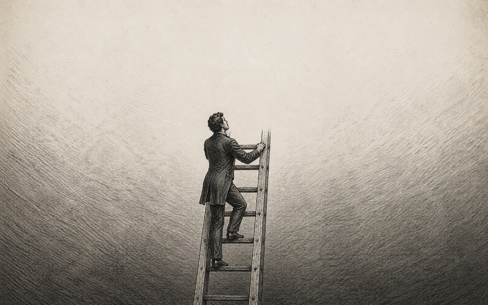 The Career Ladder Disappeared. Most People Haven't Looked Down Yet.
